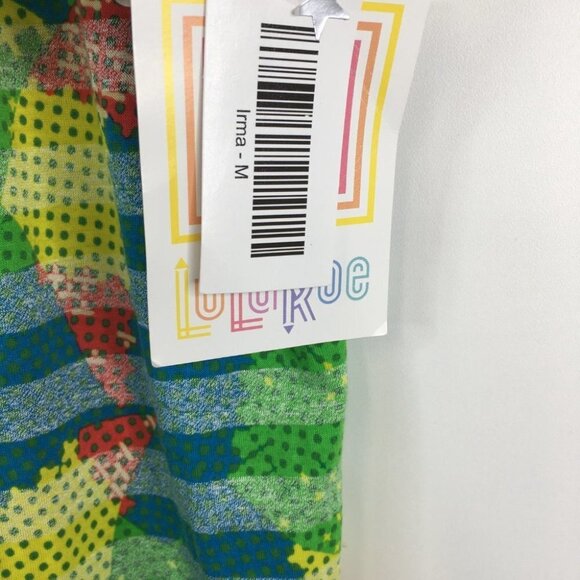 LulaRoe Irma Tunic Abstract Medium NWT - Picture 5 of 10